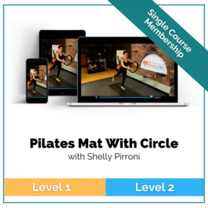 Pilates Mat With Circle with Shelly on FitStreams.club