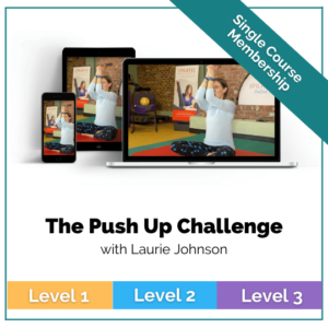 The Push Up Challenge with Laurie on Fitstreams.club