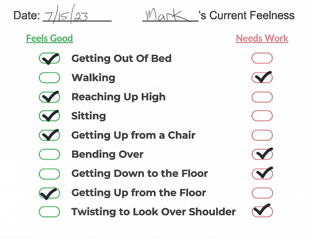 how to stay fit without exercise Using Feelness 